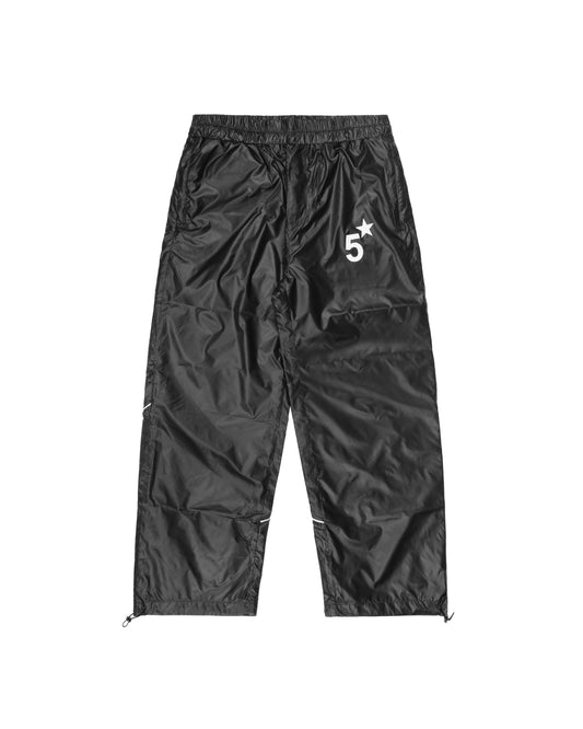 WET NYLON TRACK PANTS