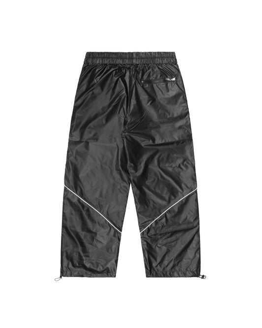 WET NYLON TRACK PANTS
